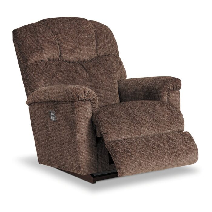 Lancer Power Rocking Recliner w/ Headrest & Lumbar - Image 2