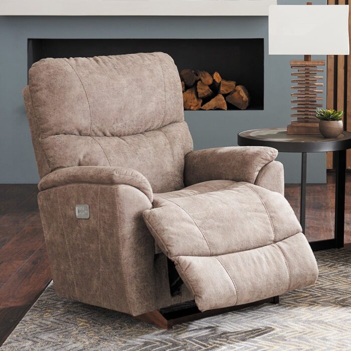 Trouper Power Rocking Recliner w/ Headrest & Lumbar - Image 2