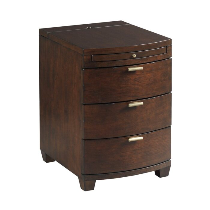 Chairsides Bowfront Chairside Table
