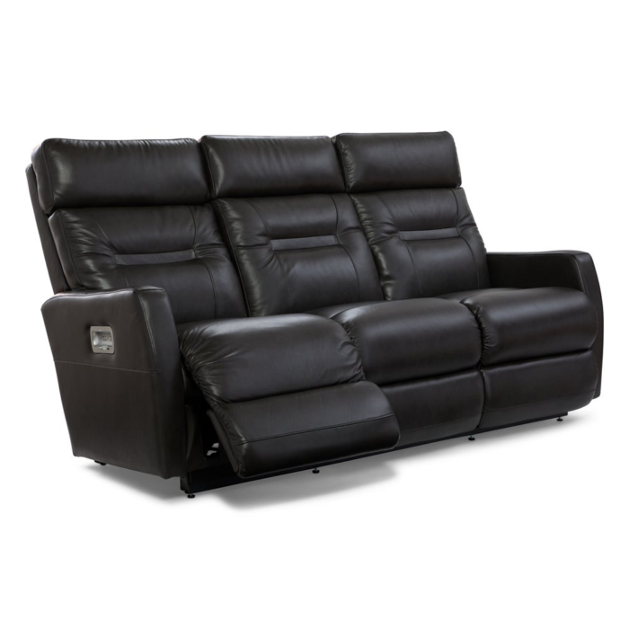 Lennon Power Wall Reclining Sofa w/ Headrest - Image 2