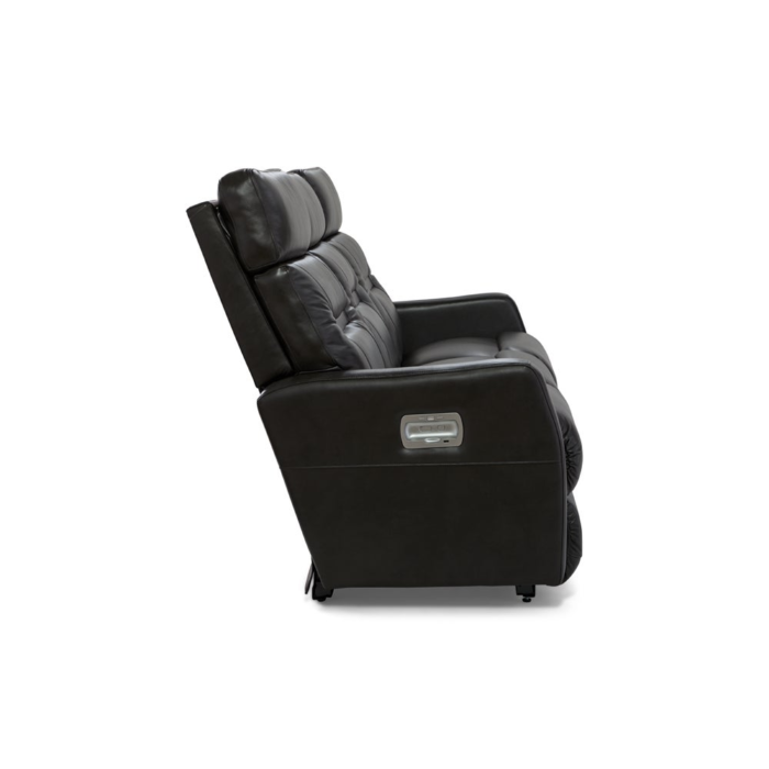 Lennon Power Wall Reclining Sofa w/ Headrest - Image 4