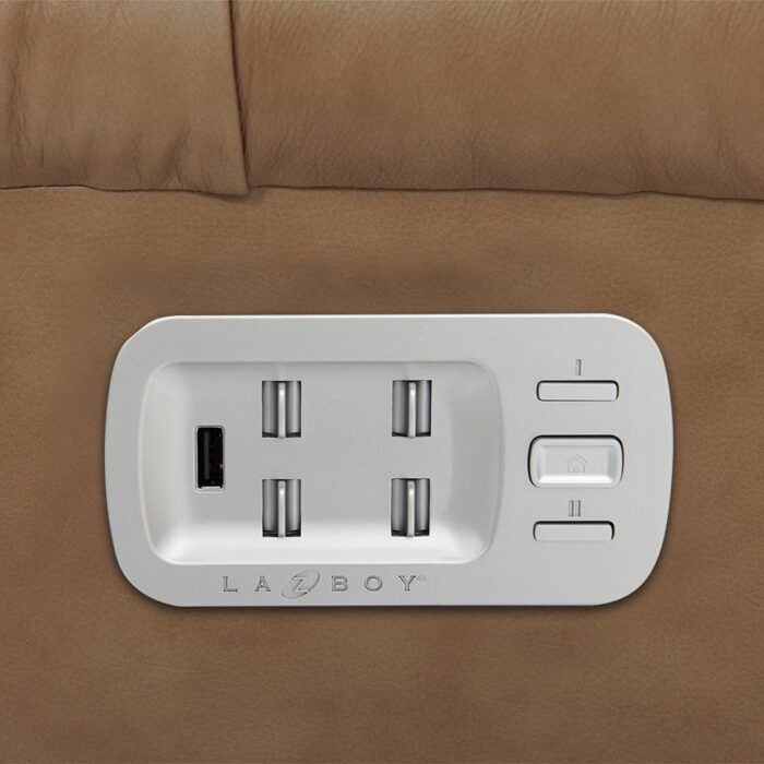 Pinnacle Power Wall Reclining Sofa w/ Headrest & Lumbar - Image 7