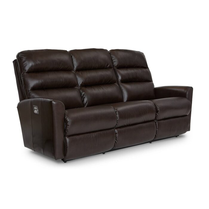 Liam Power Wall Reclining Sofa w/ Headrest & Lumbar