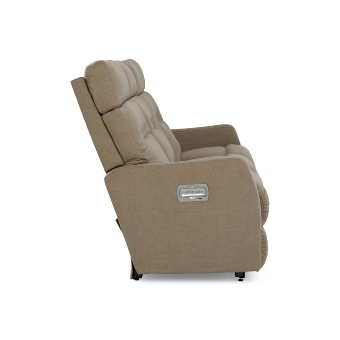 Lennon Power Wall Reclining Sofa w/ Headrest & Lumbar - Image 4