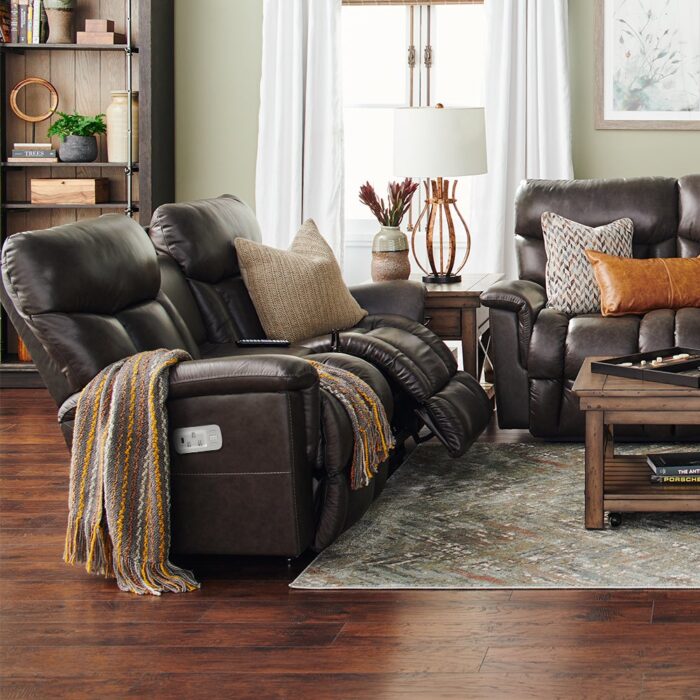 Mateo Power Wall Reclining Loveseat w/ Headrest & Console - Image 2