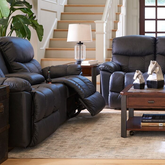 Morrison Power Reclining Loveseat w/ Headrest & Console - Image 2