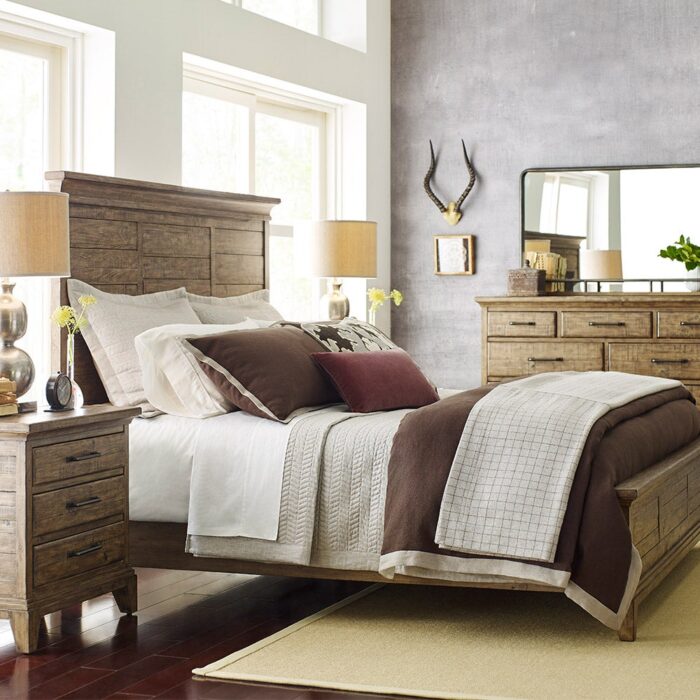 Plank Road King Jessup Medium Panel Bed - Image 2