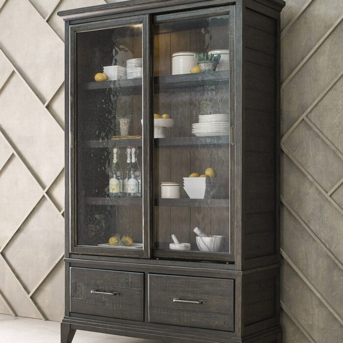 Plank Road Darby Display Cabinet Deck and Base - Image 2