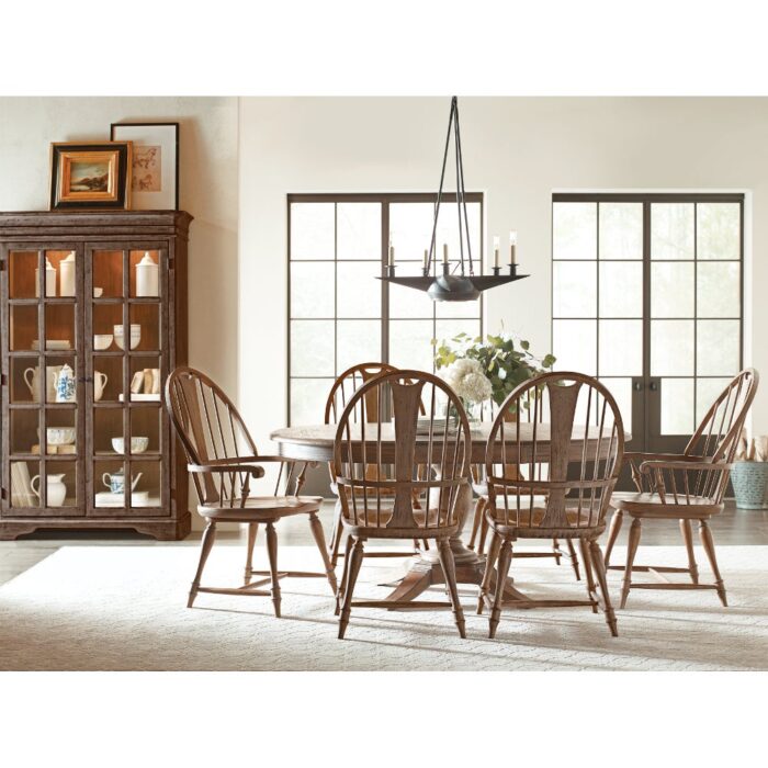 Weatherford Milford Round Heather Dining Table - Image 2