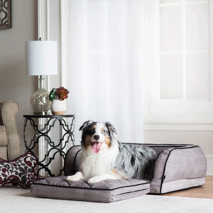 Duchess Fold Out Sleeper Sofa w/iClean, Gray - Image 3