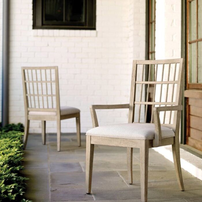Symmetry Fabric Arm Chair - Image 2