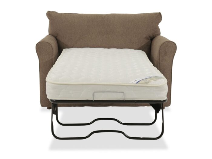 Leah Roll Arm Casual 54" Twin Sleep Chair - Image 2