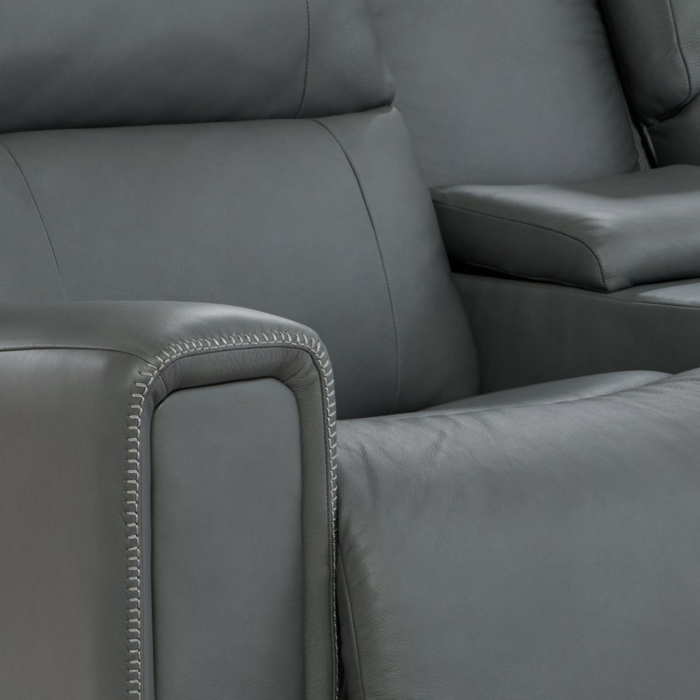 Apollo Power Reclining Sofa w/ Console Headrest & Lumbar - Image 8