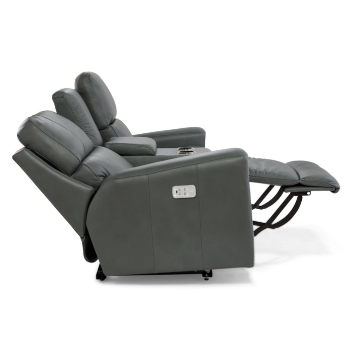Apollo Power Reclining Sofa w/ Console Headrest & Lumbar - Image 5