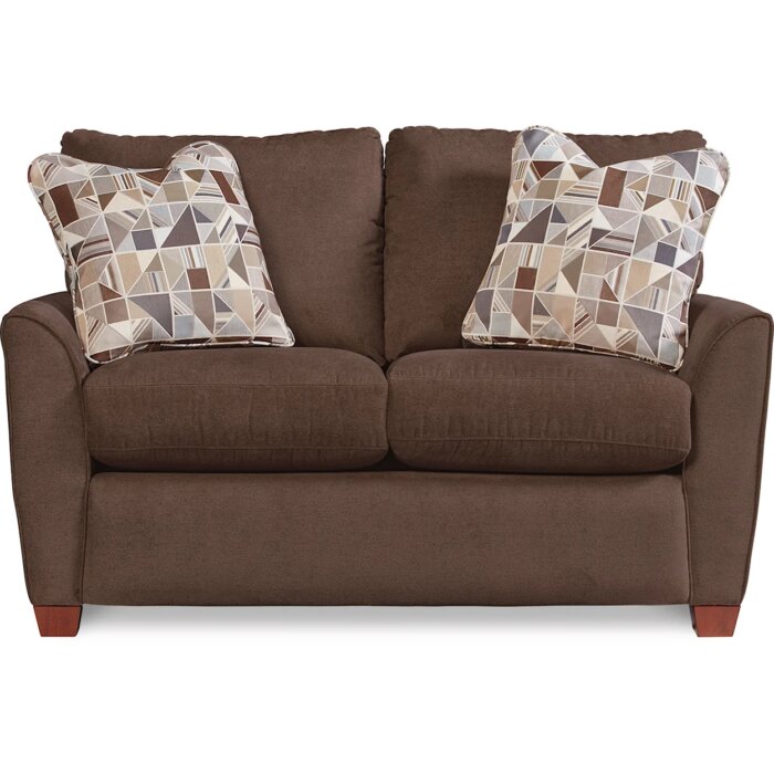 Amy Stationary Fabric Loveseat