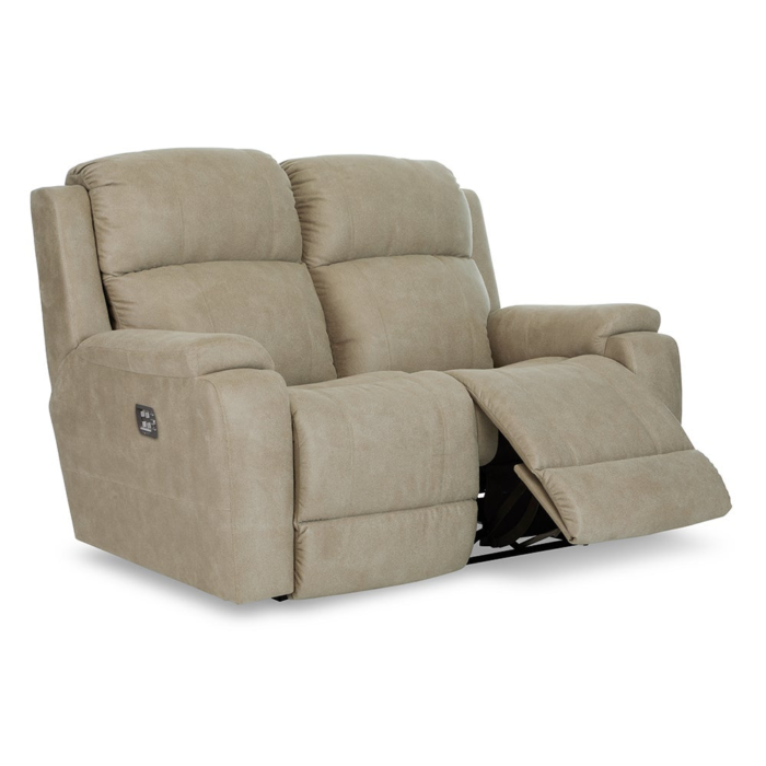 Dorian Power Reclining Loveseat W/ Headrest & Lumbar - Image 2
