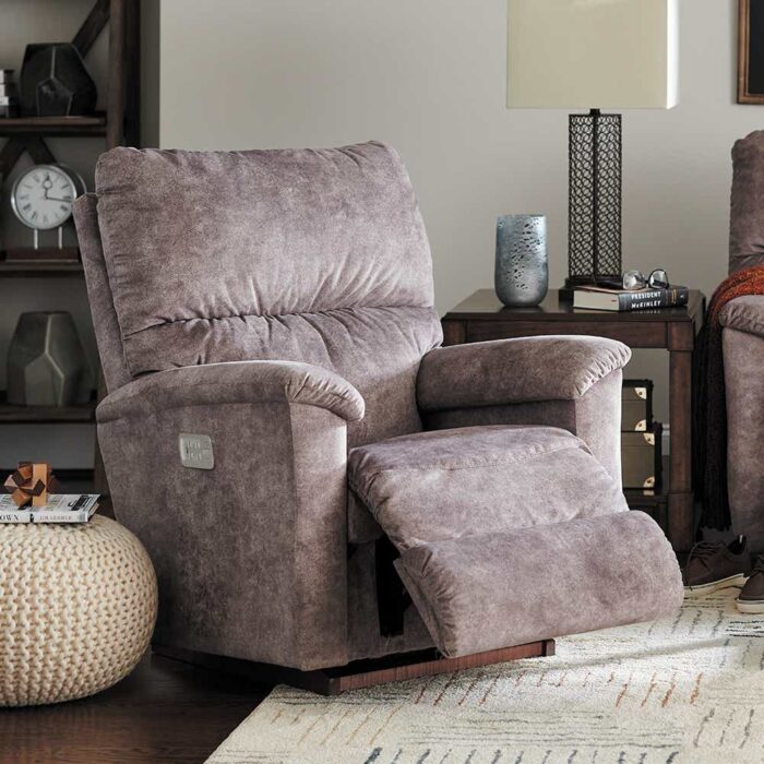 Brooks Power Rocking Recliner w/ Headrest & Lumbar - Image 3